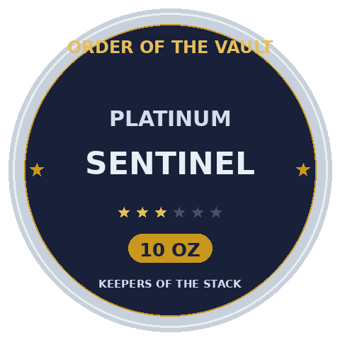 Platinum Sentinel seal