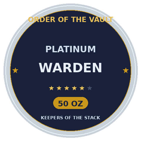Platinum Warden seal
