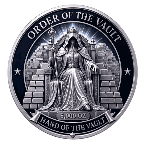 Silver Hand of the Vault seal